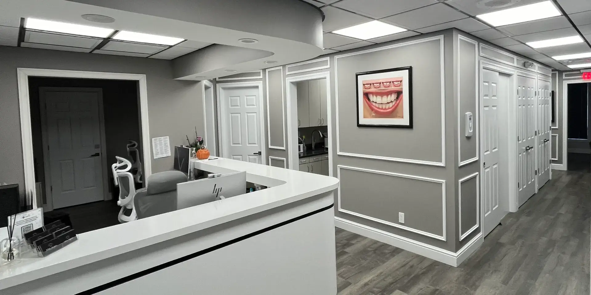 Long Island Dental Wellness reception